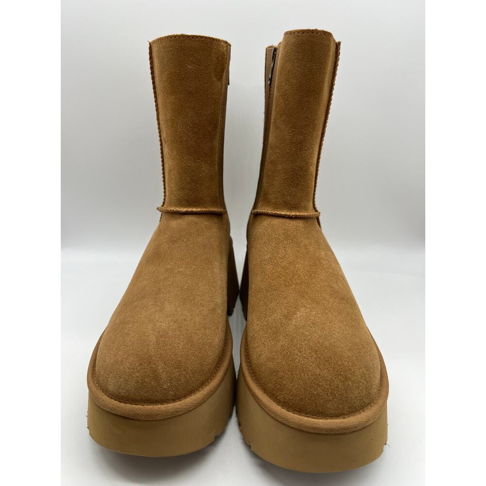 UGG Classic Twin Seam New Heights Boot Chestnut 1158313 Women's Size 11 - Picture 11 of 12